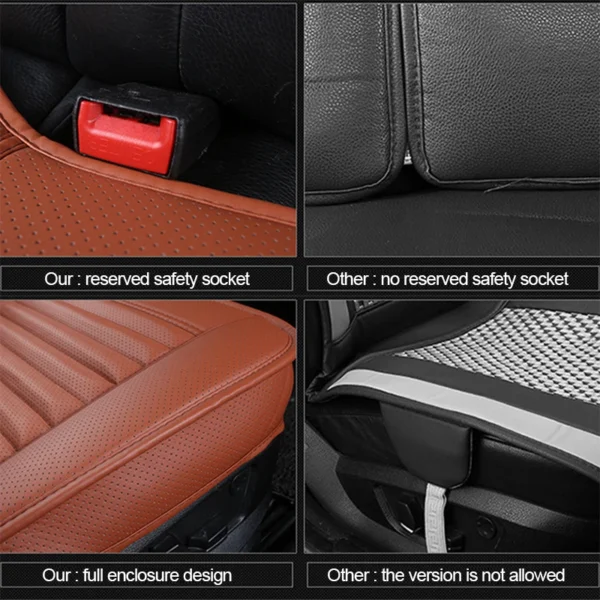 Stylish Leather Car Seat Covers Best - Image 5