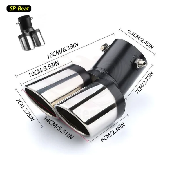 Universal exhaust muffler tip Best - Image 5