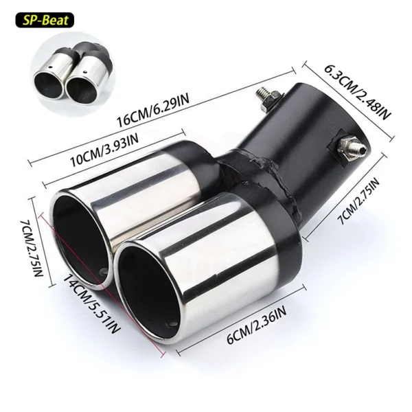 Universal exhaust muffler tip Best - Image 4